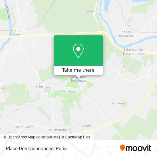 Mapa Place Des Quinconces