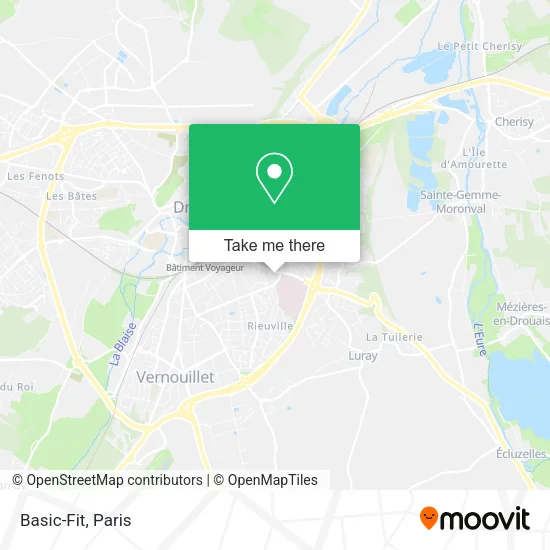 Basic-Fit map