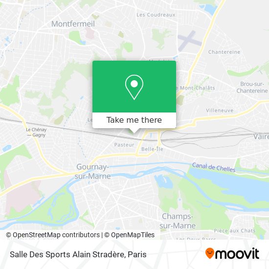 Salle Des Sports Alain Stradère map