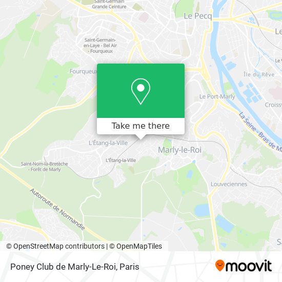 Poney Club de Marly-Le-Roi map