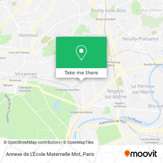 Annexe de L'École Maternelle Mot map
