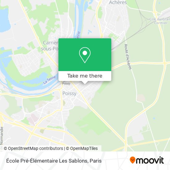 École Pré-Élémentaire Les Sablons map