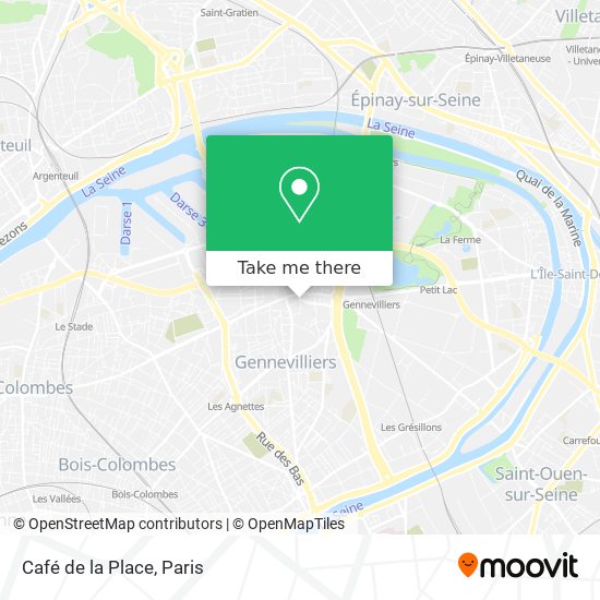 Café de la Place map