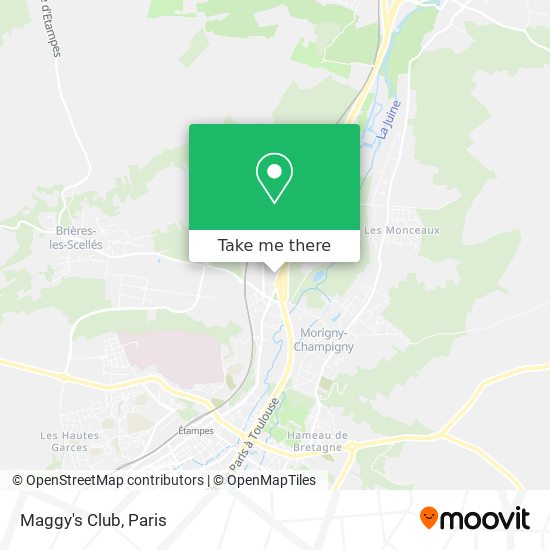 Maggy's Club map