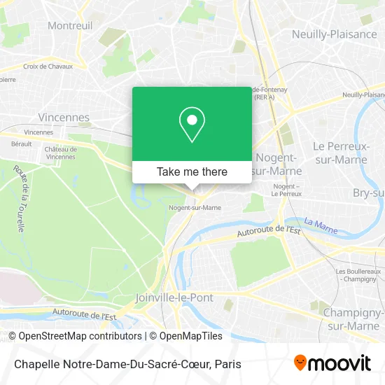 Chapelle Notre-Dame-Du-Sacré-Cœur map