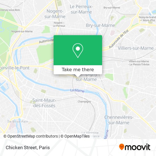 Mapa Chicken Street