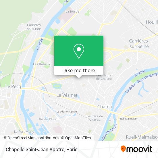 Chapelle Saint-Jean Apôtre map