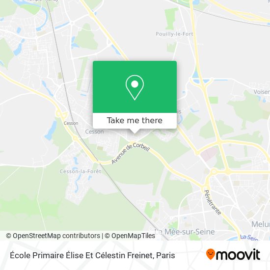 École Primaire Élise Et Célestin Freinet map