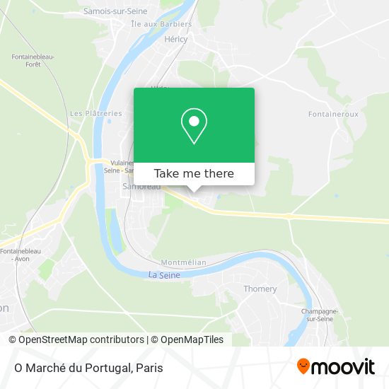 O Marché du Portugal map