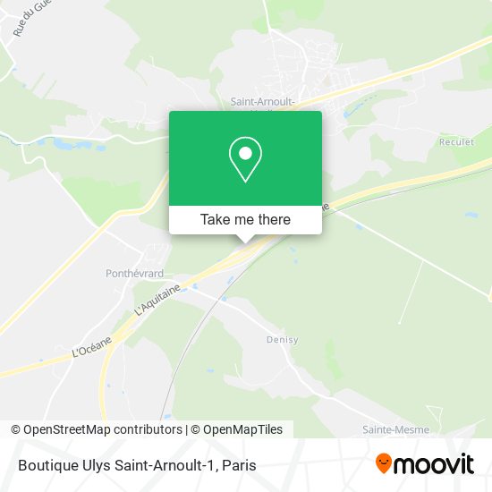 Mapa Boutique Ulys Saint-Arnoult-1