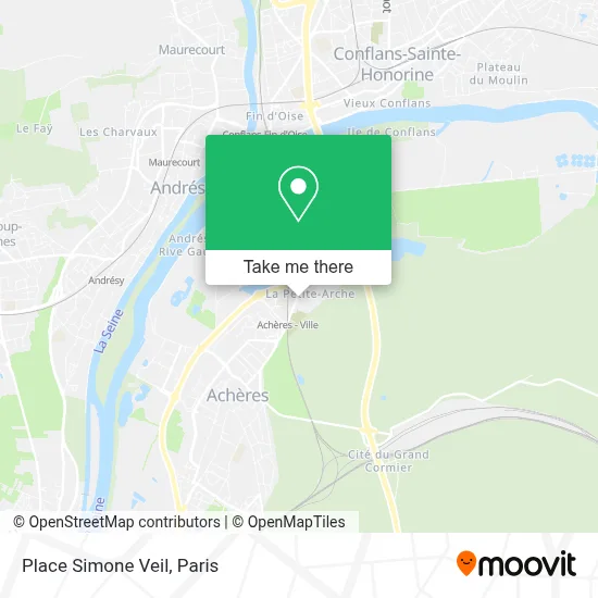 Place Simone Veil map