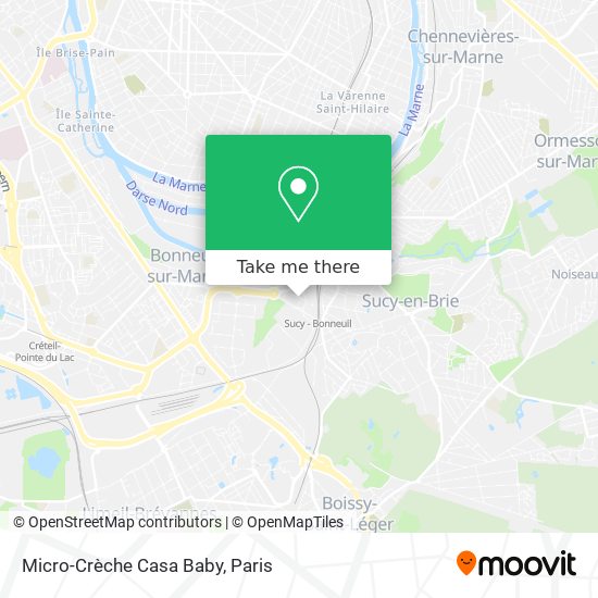 Micro-Crèche Casa Baby map