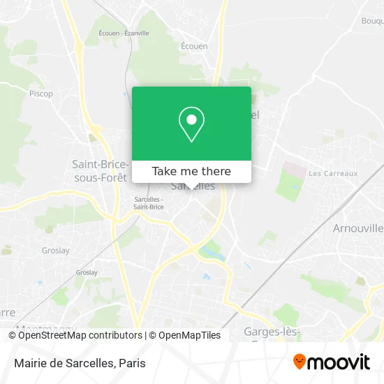 Mairie de Sarcelles map