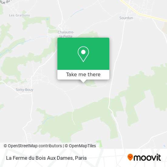 Mapa La Ferme du Bois Aux Dames