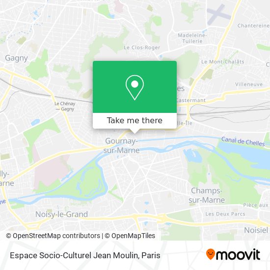 Espace Socio-Culturel Jean Moulin map
