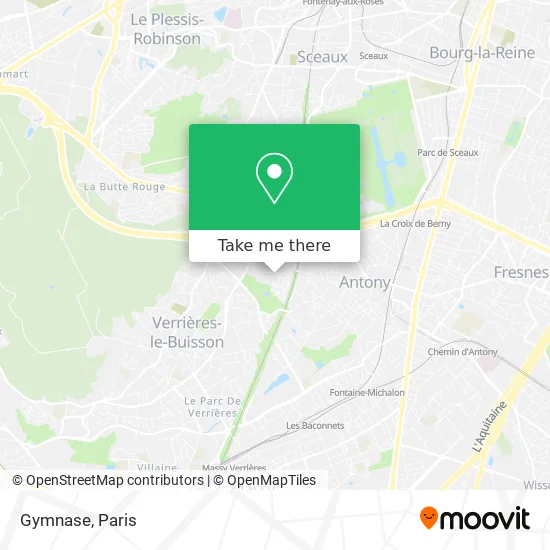 Gymnase map