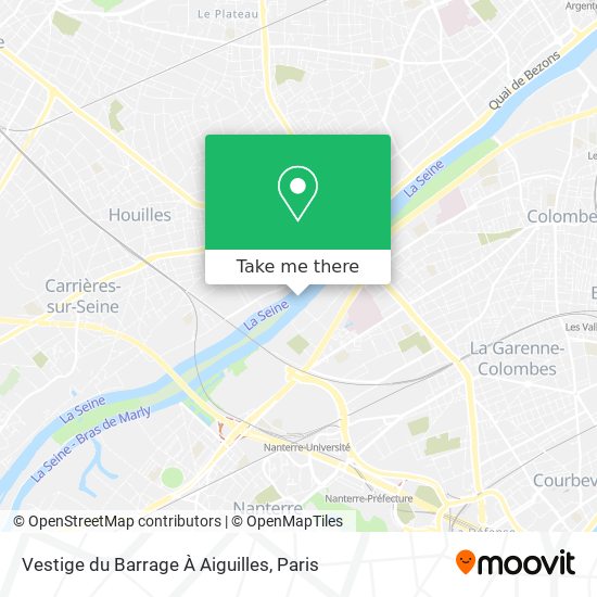 Vestige du Barrage À Aiguilles map