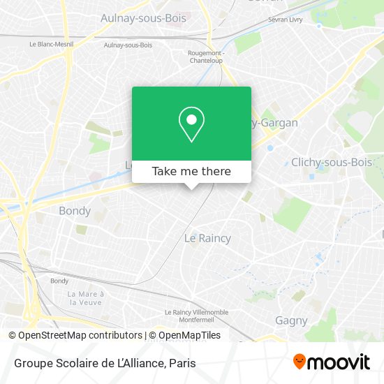 Groupe Scolaire de L’Alliance map