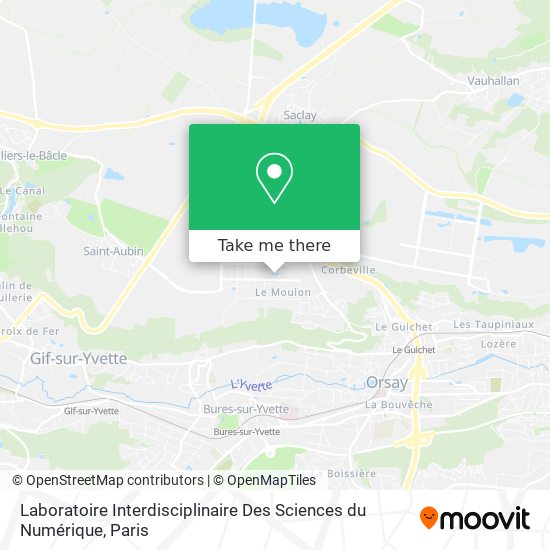 Laboratoire Interdisciplinaire Des Sciences du Numérique map