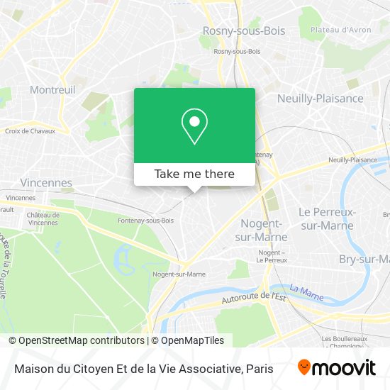 Maison du Citoyen Et de la Vie Associative map