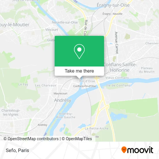 Sefo map