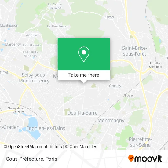 Sous-Préfecture map