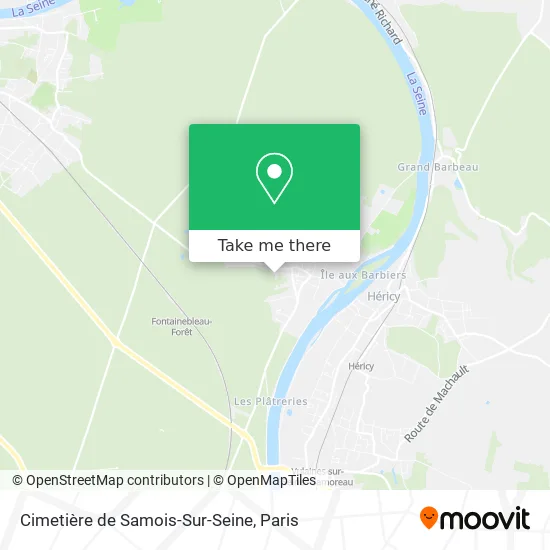 Cimetière de Samois-Sur-Seine map