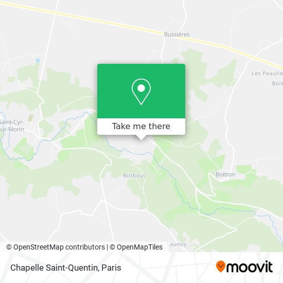 Chapelle Saint-Quentin map