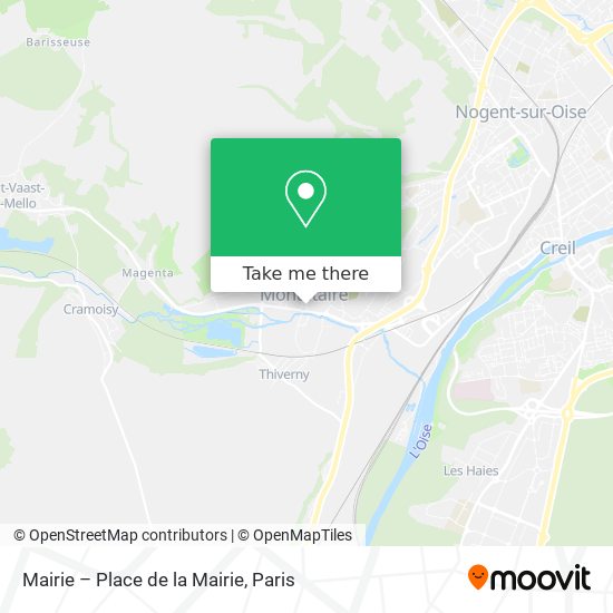 Mapa Mairie – Place de la Mairie