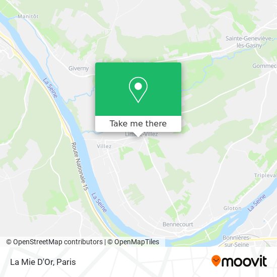 La Mie D'Or map