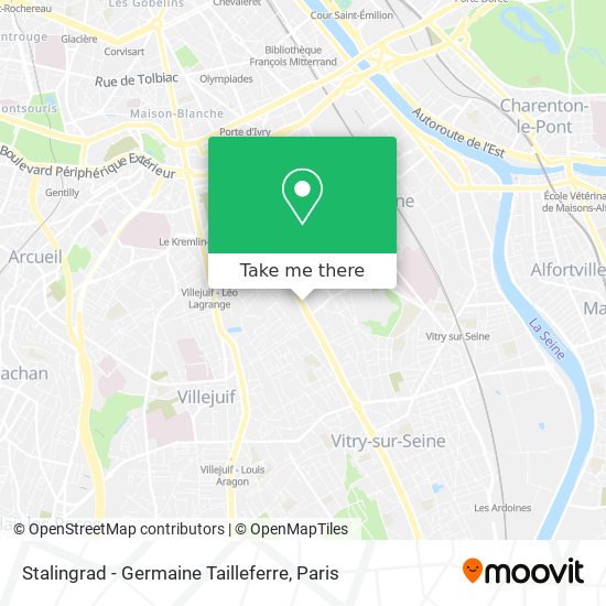 Stalingrad - Germaine Tailleferre map