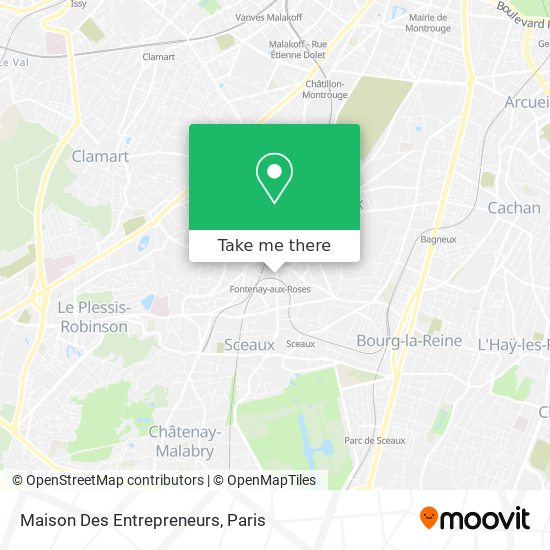 Maison Des Entrepreneurs map
