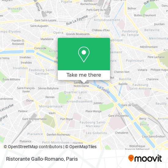 Ristorante Gallo-Romano map