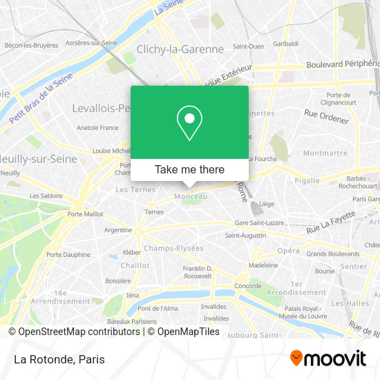 La Rotonde map