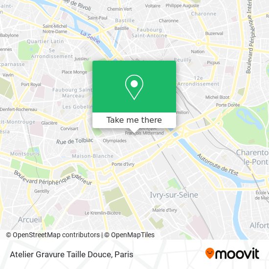 Atelier Gravure Taille Douce map