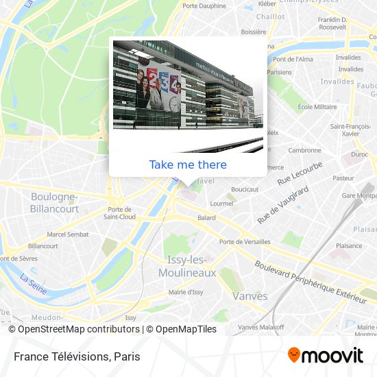 Mapa France Télévisions