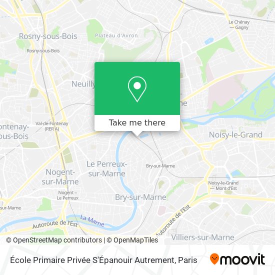 École Primaire Privée S'Épanouir Autrement map