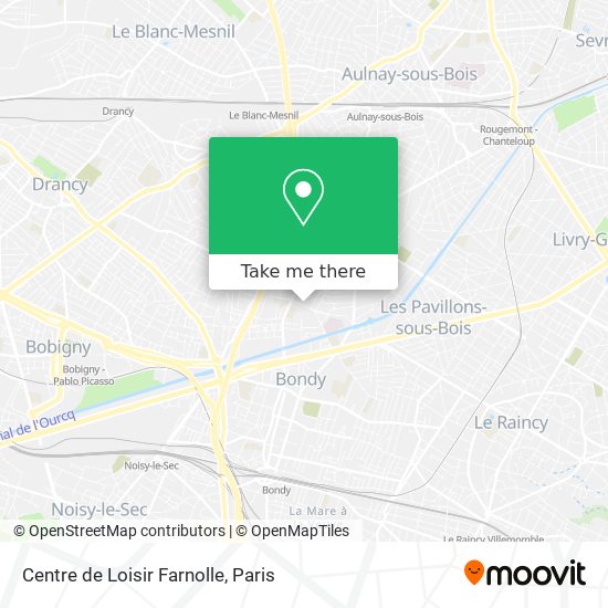 Centre de Loisir Farnolle map