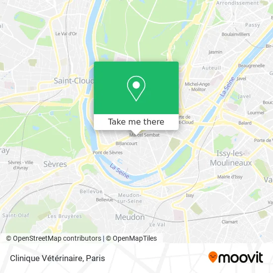 Clinique Vétérinaire map