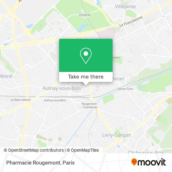 Mapa Pharmacie Rougemont