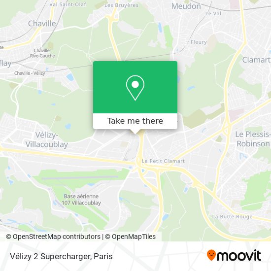 Vélizy 2 Supercharger map