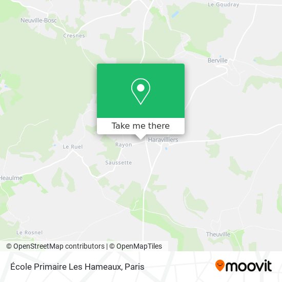 École Primaire Les Hameaux map