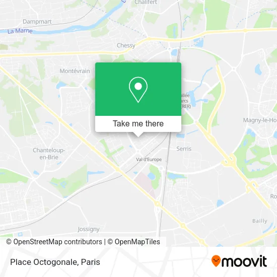 Place Octogonale map