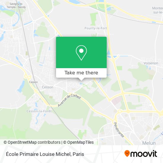 École Primaire Louise Michel map