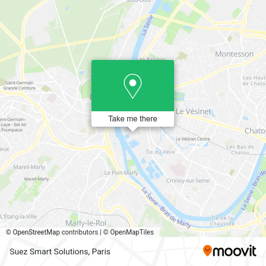 Suez Smart Solutions map
