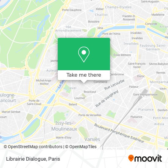 Librairie Dialogue map