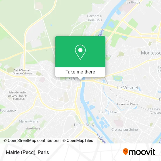 Mairie (Pecq) map