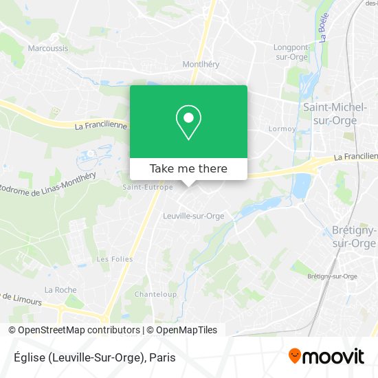Église (Leuville-Sur-Orge) map