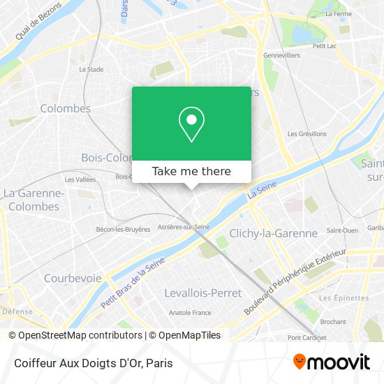 Coiffeur Aux Doigts D'Or map