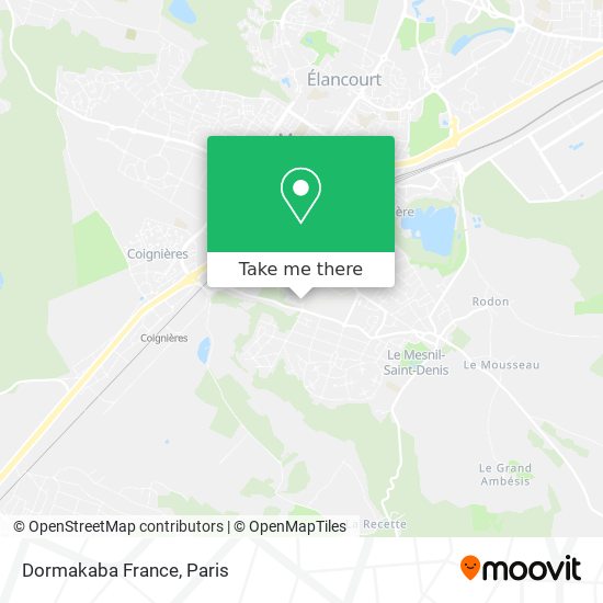 Dormakaba France map